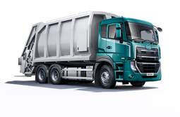 New Quester garbage truck
